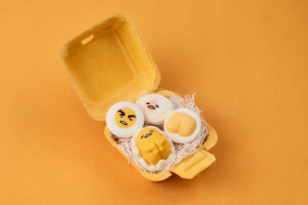 画像2: ぐでたまマシュマロ　たまごパック (2)